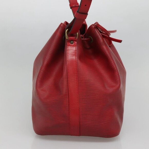 LOUIS VUITTON Epi Petit Noe Shoulder Bag Red - Picture 5 of 16